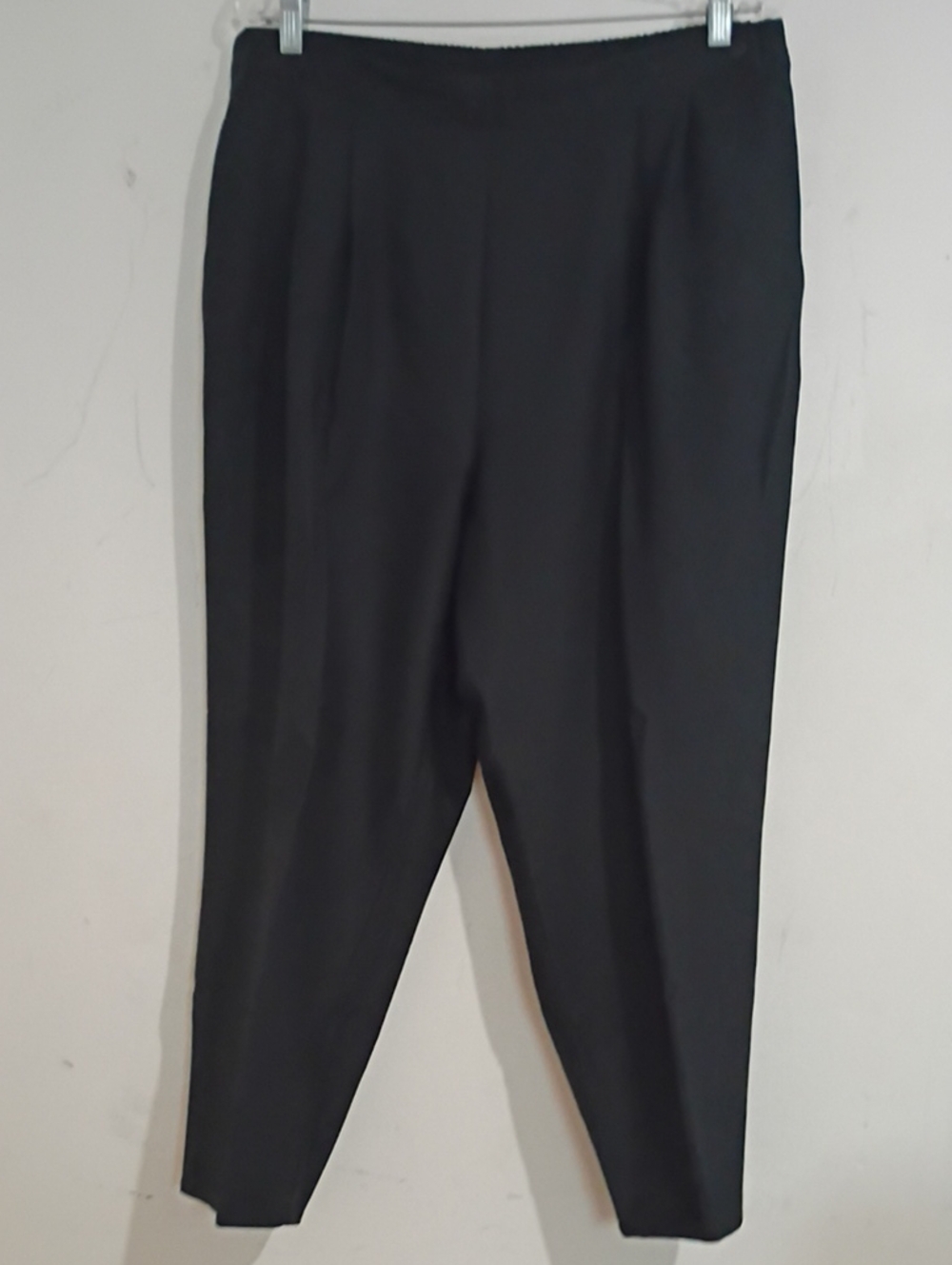 Classic Black Cropped Women's Trousers